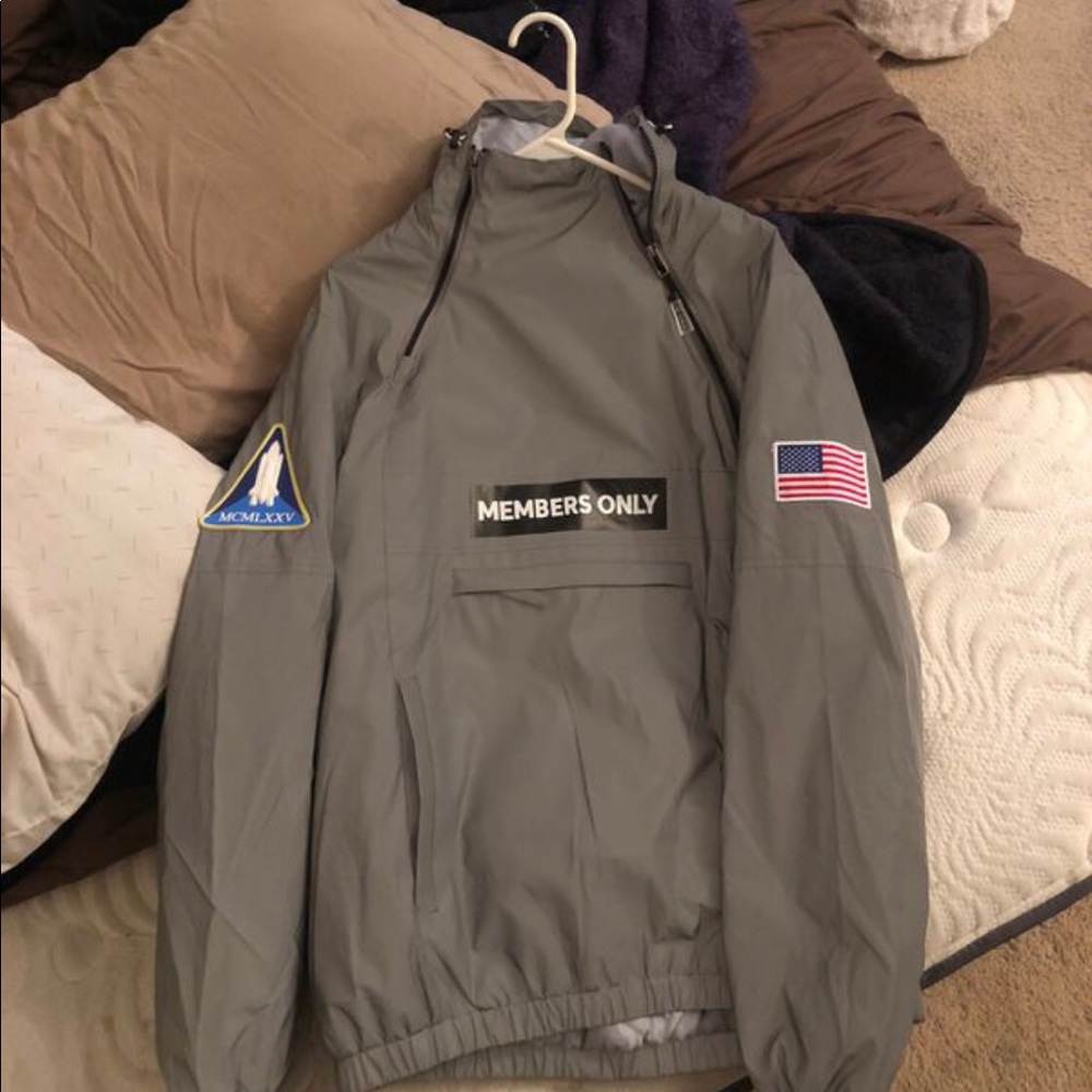 Reflective Members Only Jacket